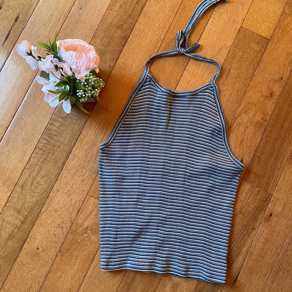 NWOT AE 90s vintage high neck halter top